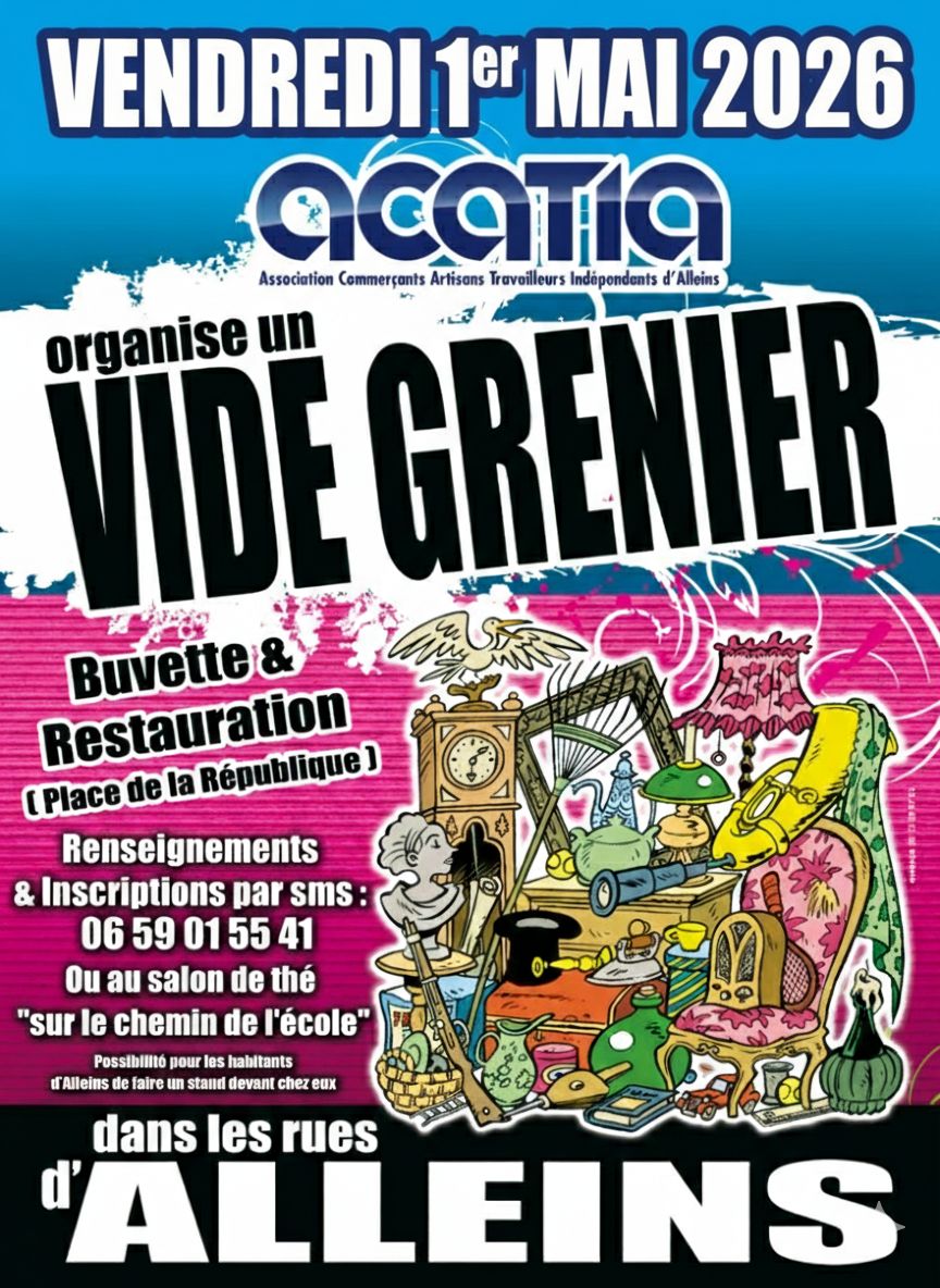 Vide Grenier 1er Mai 2026