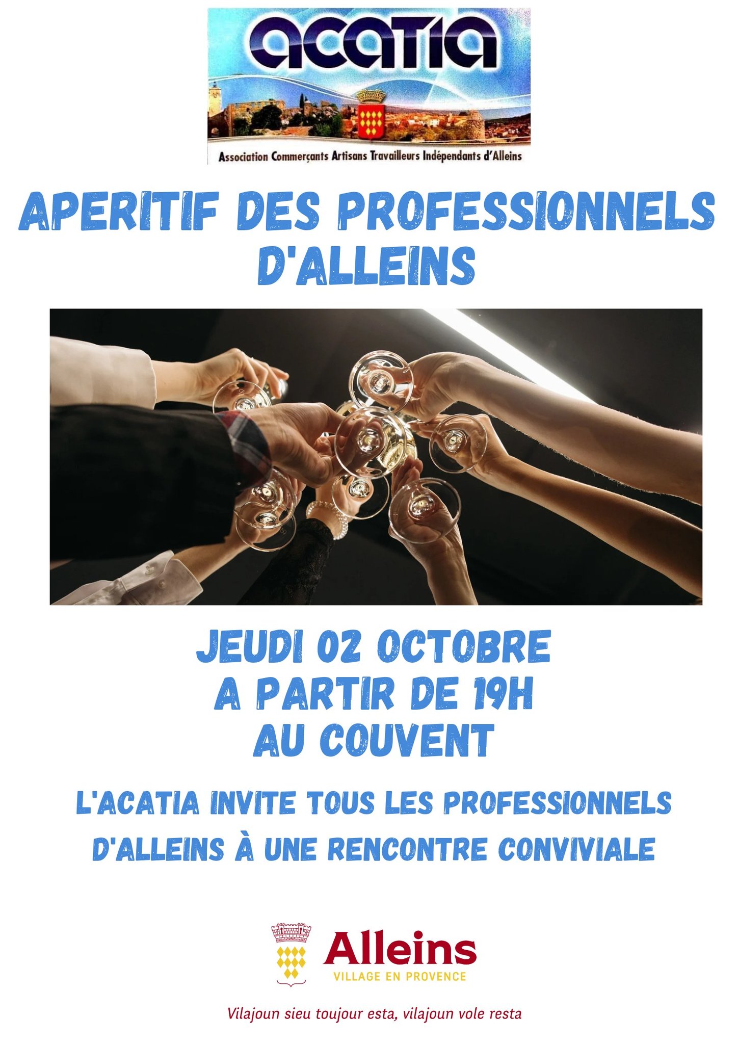 Apéritif des Professionnels d'Alleins 2025