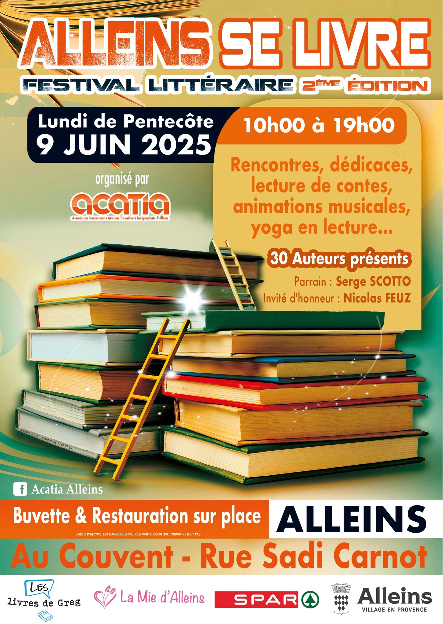 ALLEINS: FESTIVAL LITTÉRAIRE "ALLEINS SE LIVRE" 2025